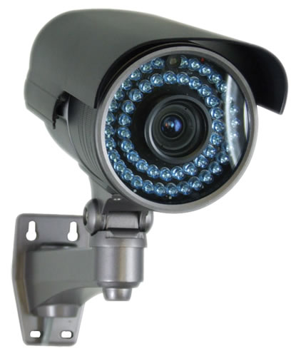 Indoor/Outdoor bullet camera, day/night with varifocal lens,<br>available in 420TVL to 600TVL